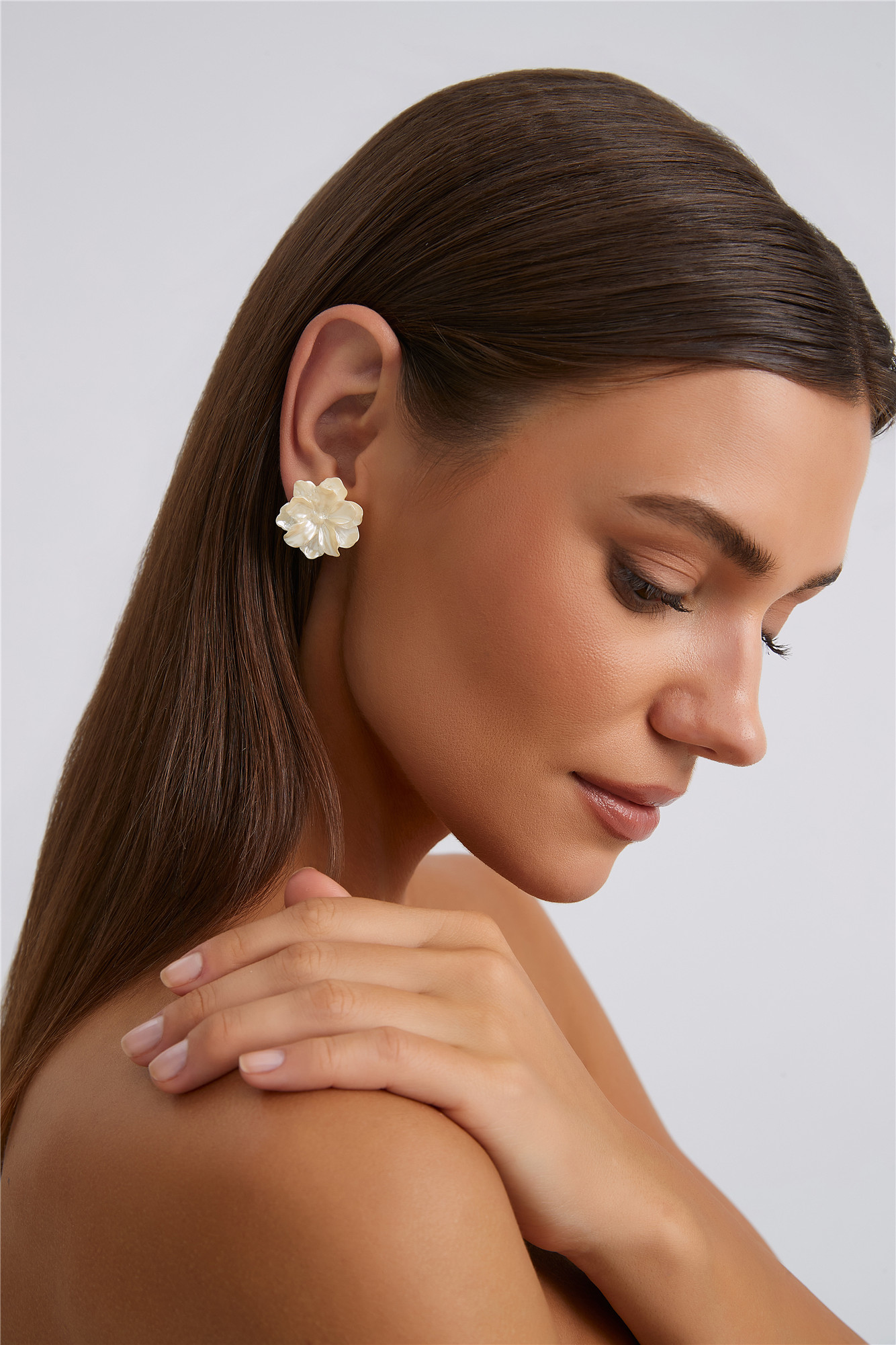 Lemontini Earrings Pearl