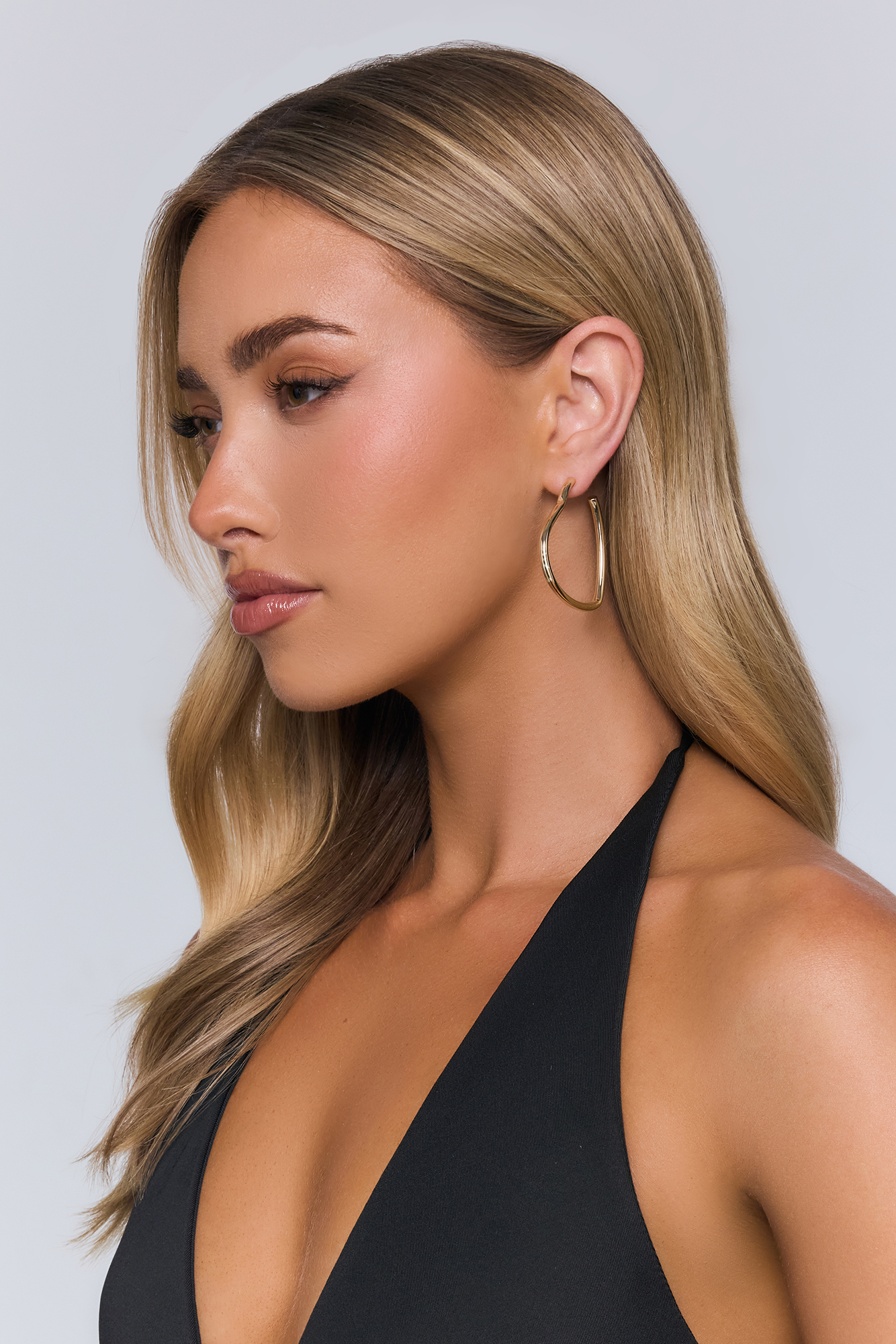Love Is Love Earrings Gold