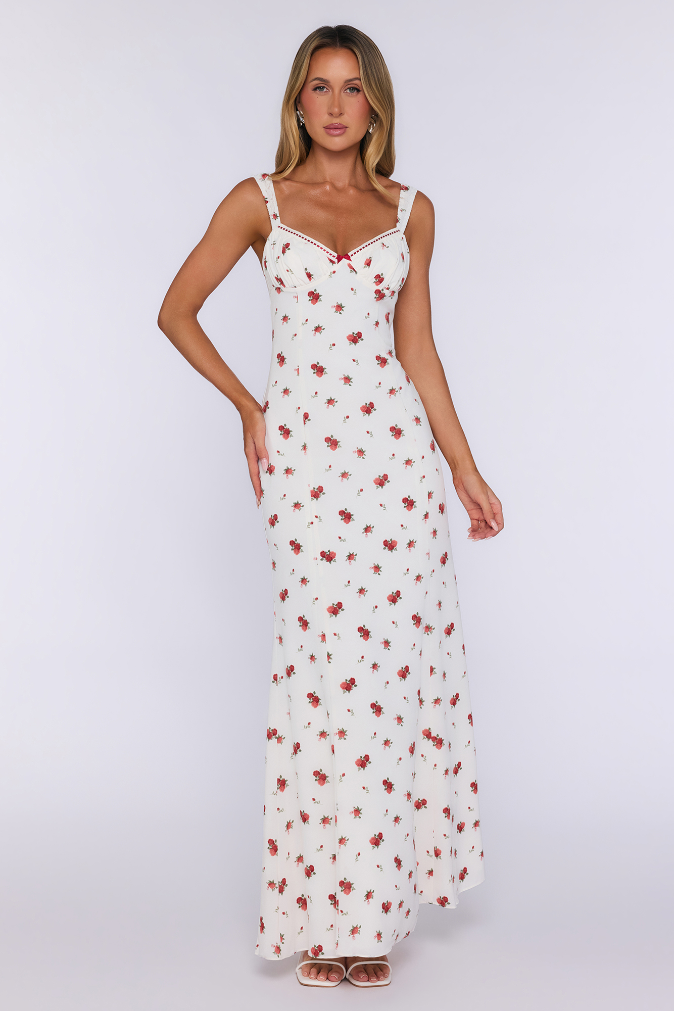 She Blossoms Maxi Dress Floral
