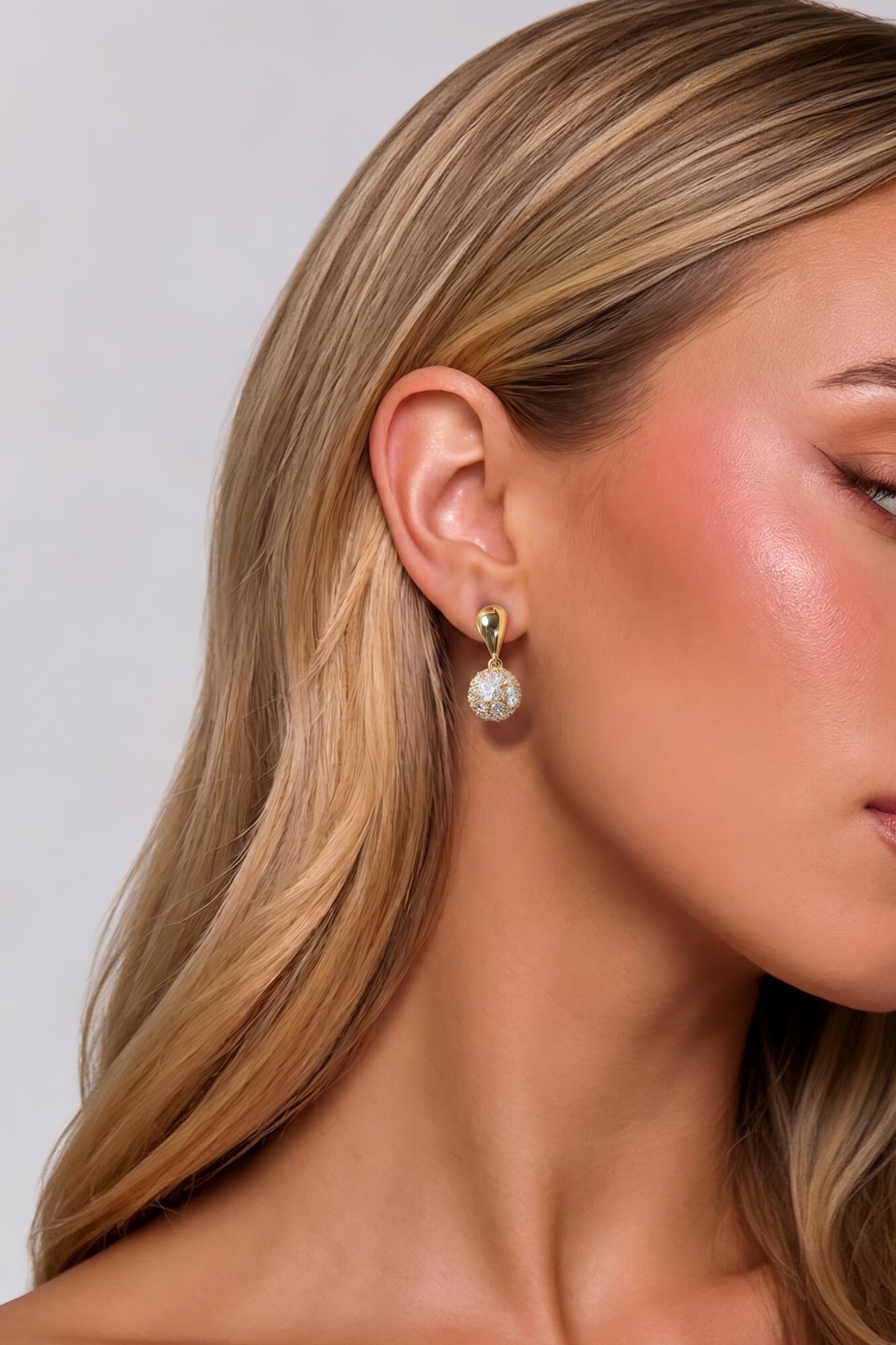 Better With Love Earrings Gold