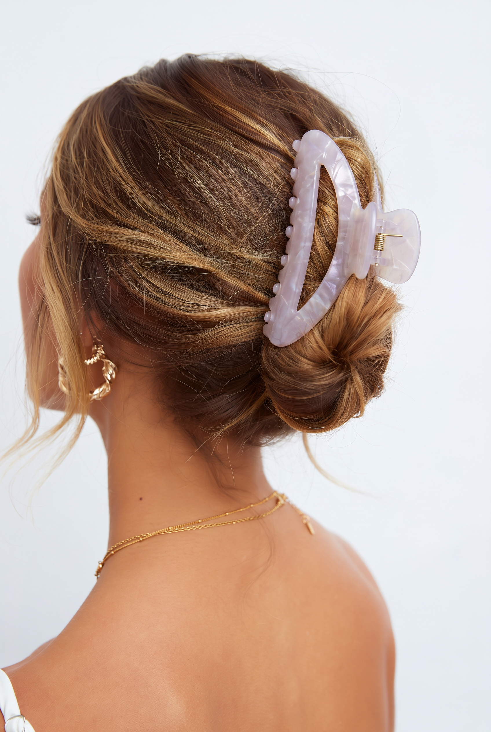 Sea Treasure Claw Clip Pearl