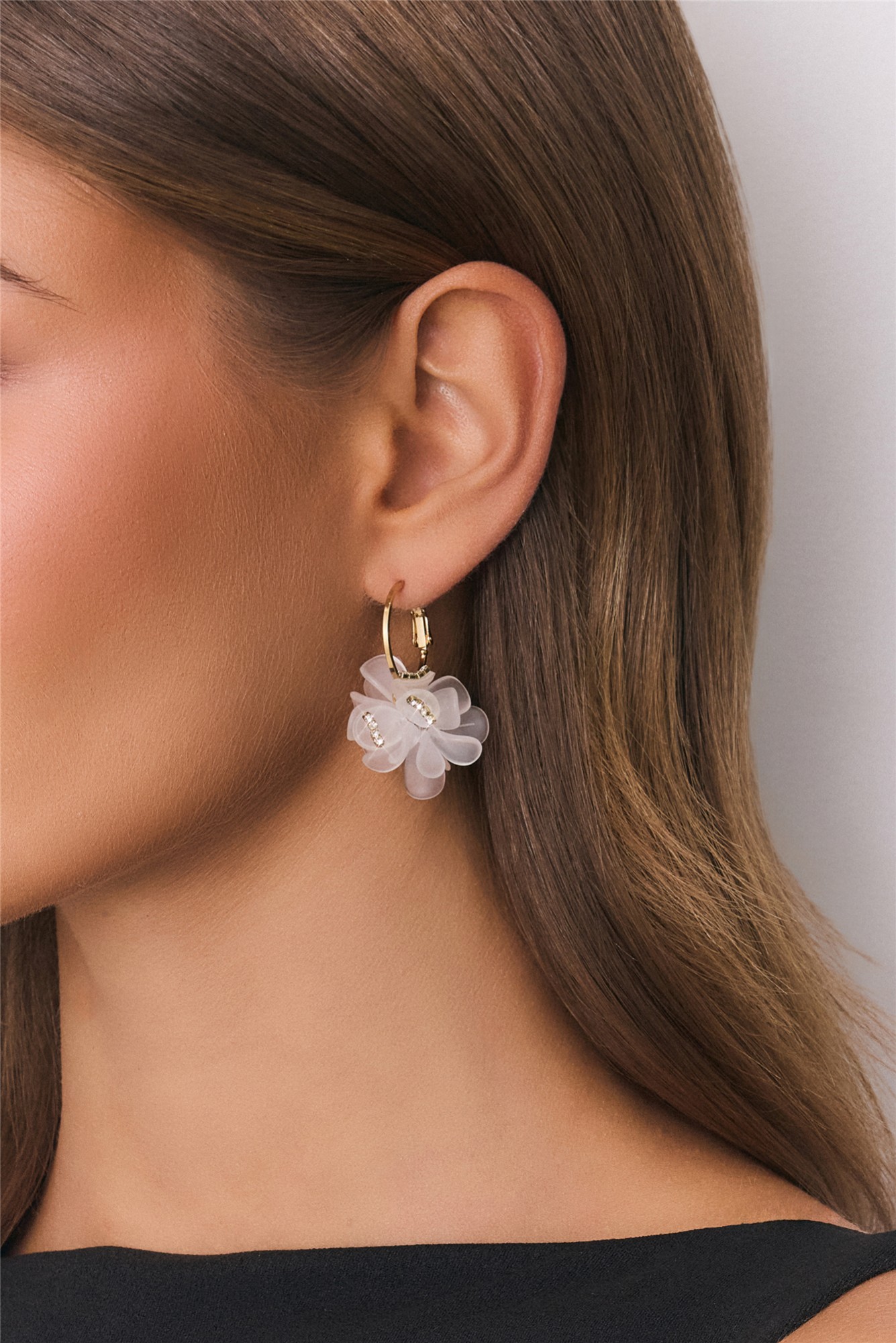 Water Drops Earrings Gold