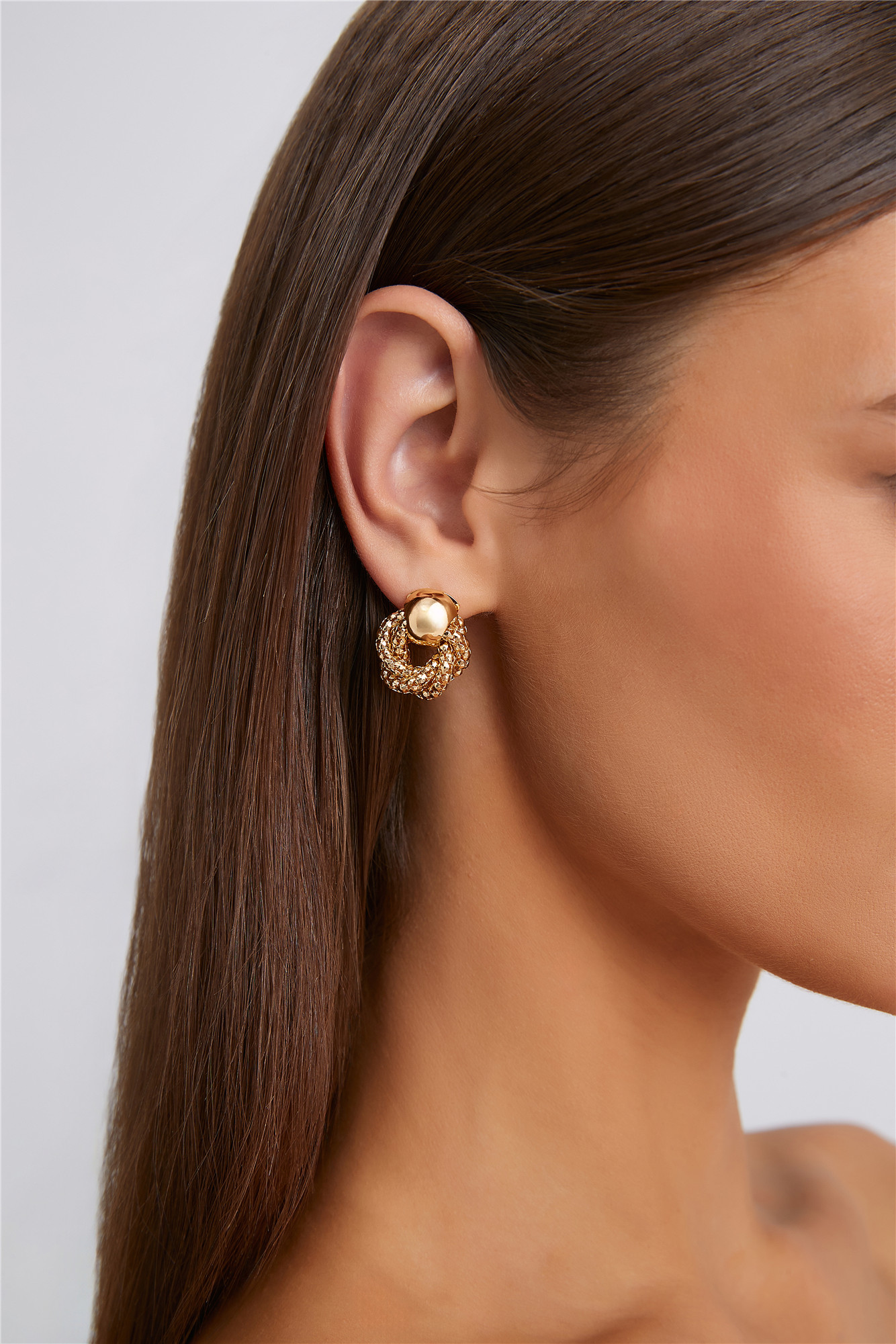 Yes To Everything Earrings Gold