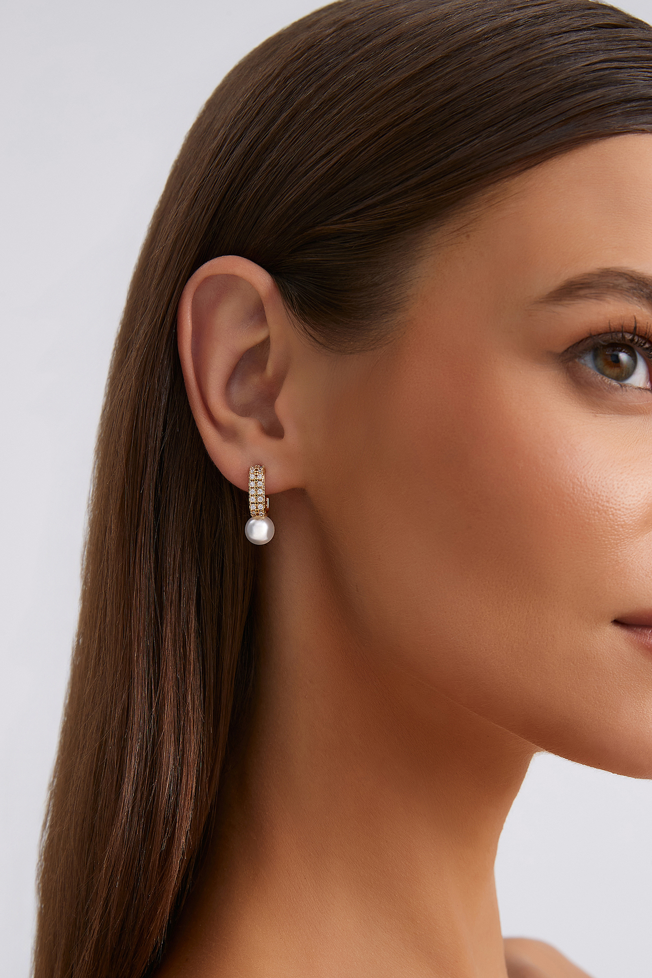 She Is Me Earrings Gold