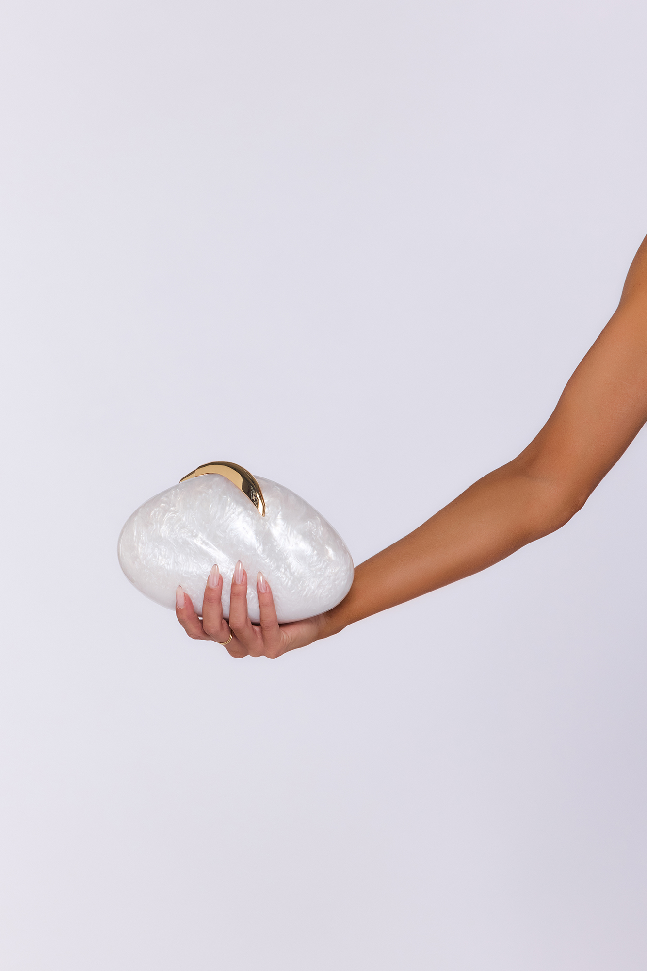 Seashore Dream Clutch Pearl