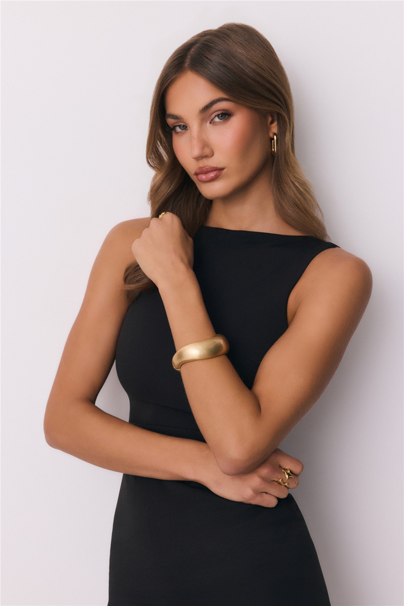 Sun Shining Bangle Gold