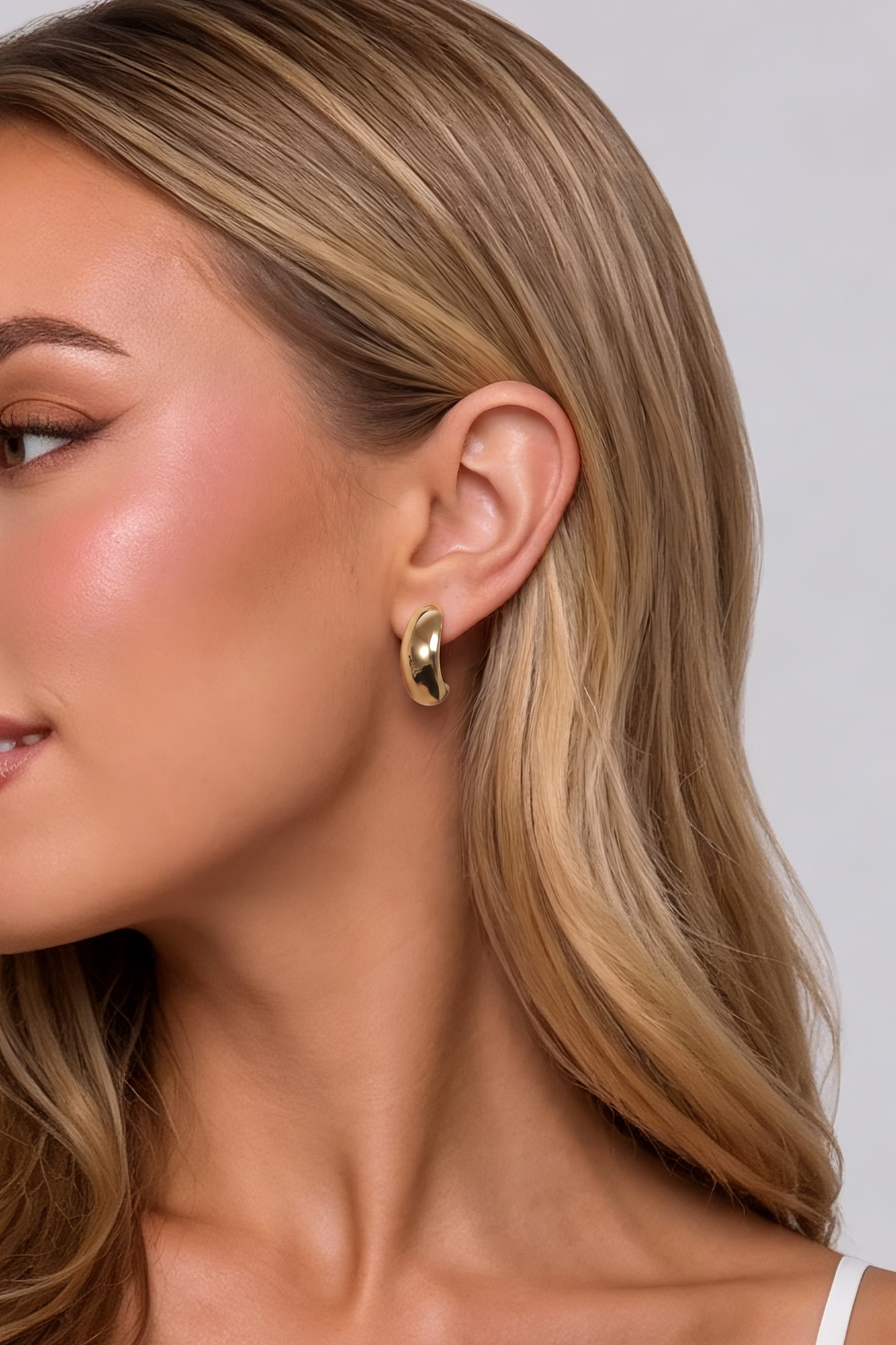 Glow Drift Earrings Gold