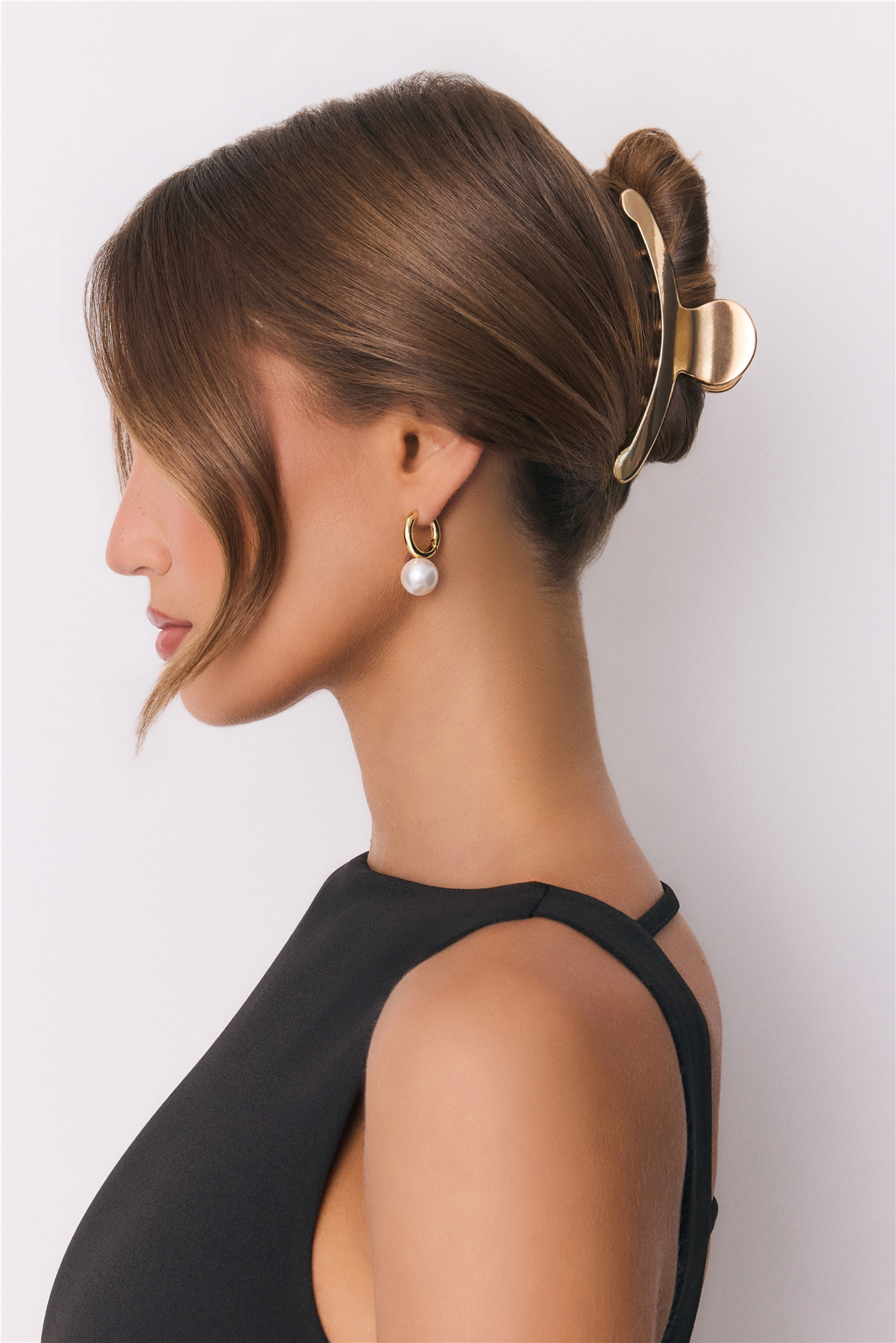 Be My Lover Claw Clip Gold