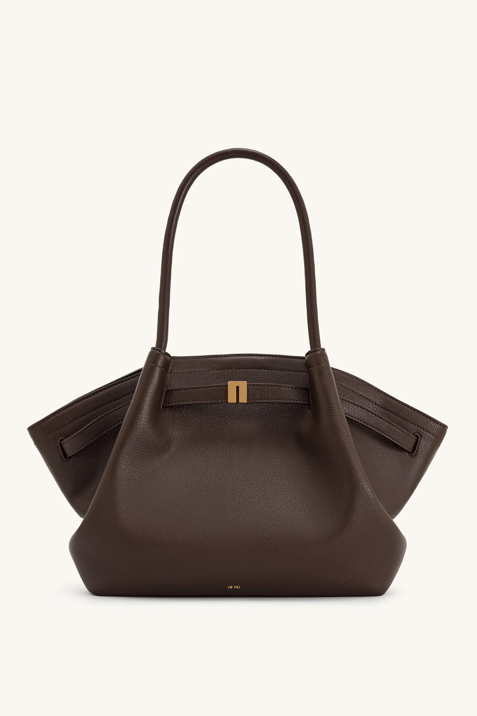 Hana Medium Tote Bag Dark Brown