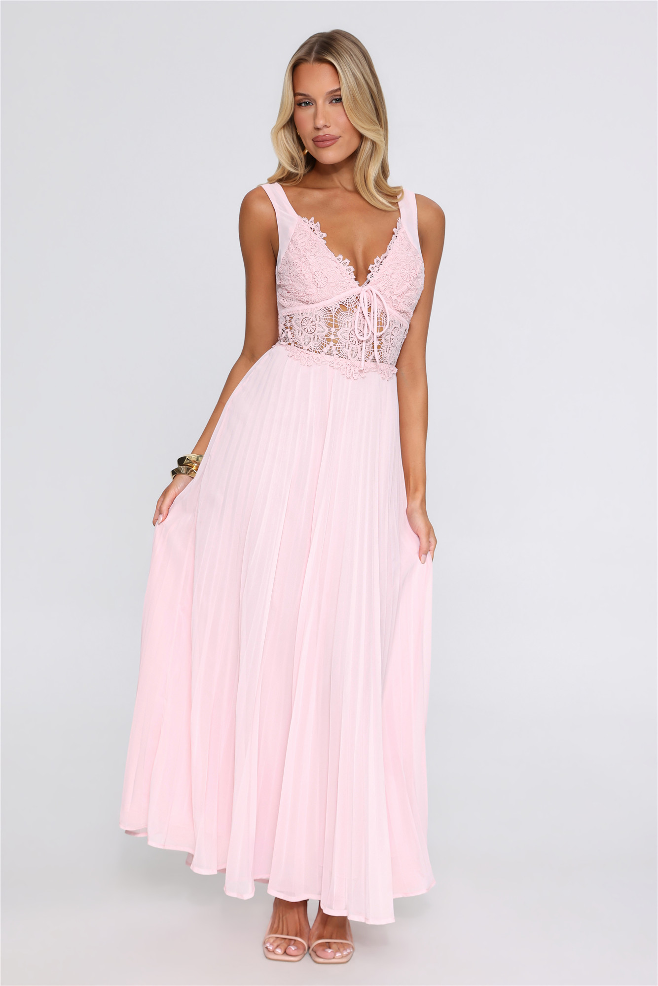 The Day Club Maxi Dress Pink