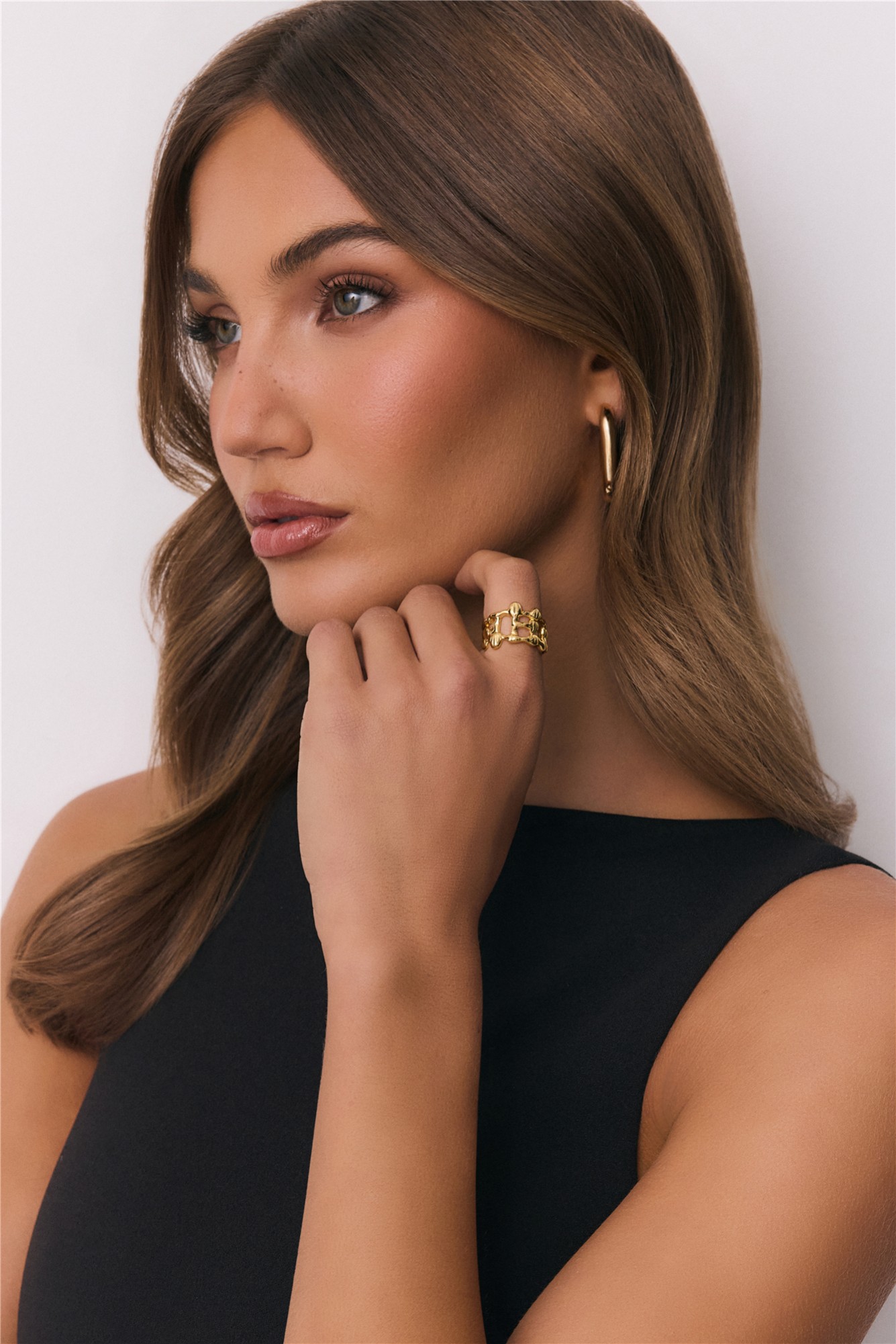 Pretty Potion Ring Gold
