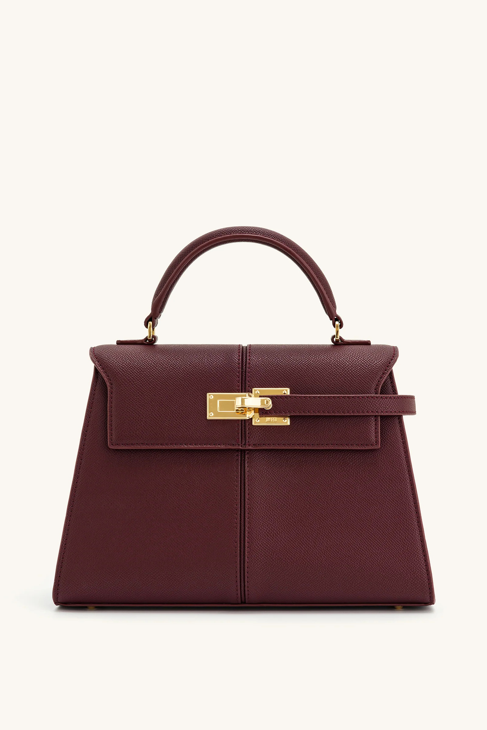 Elise Large Top Handle Bag Claret