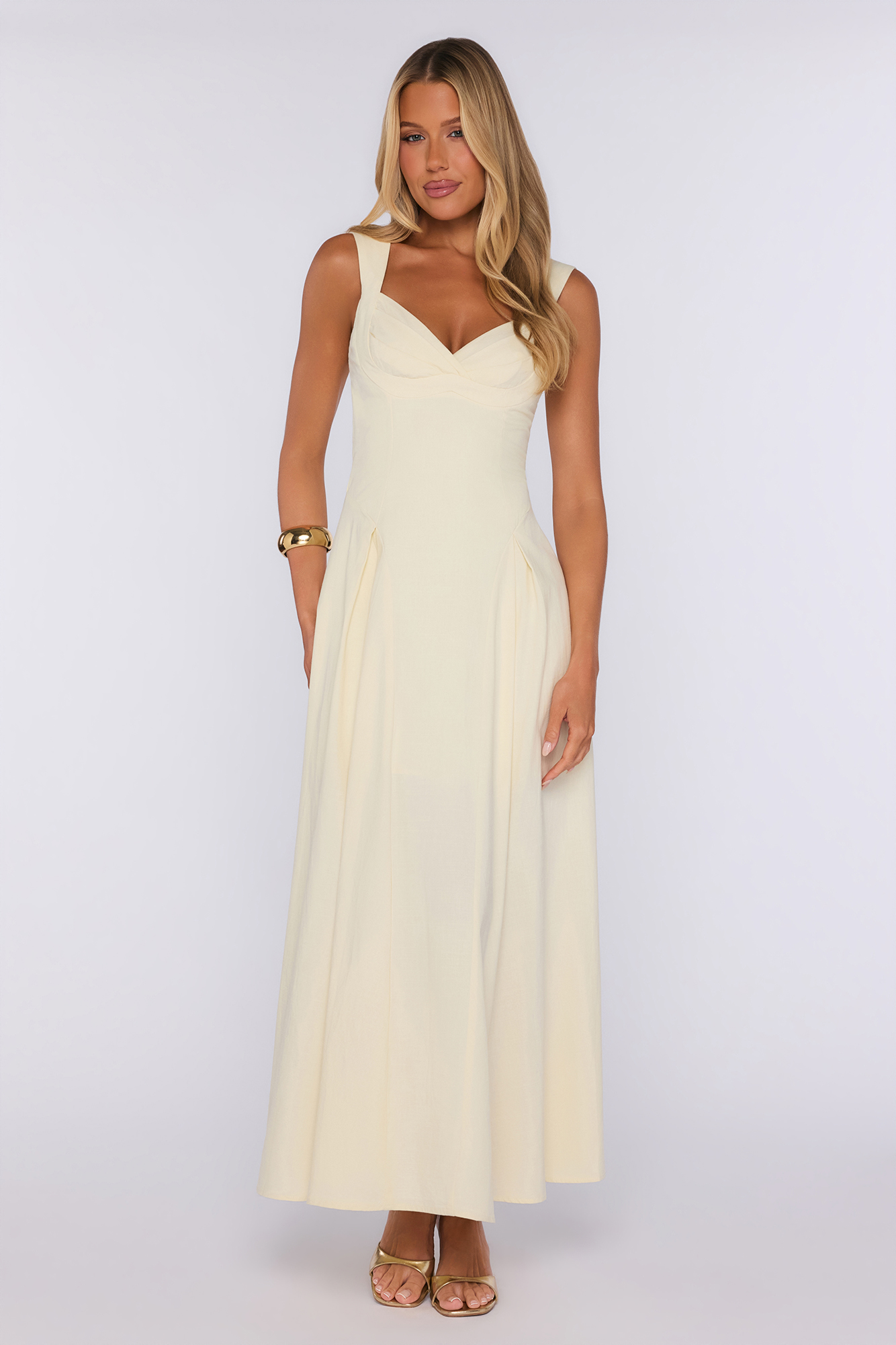 Lazy Daisy Maxi Dress Yellow