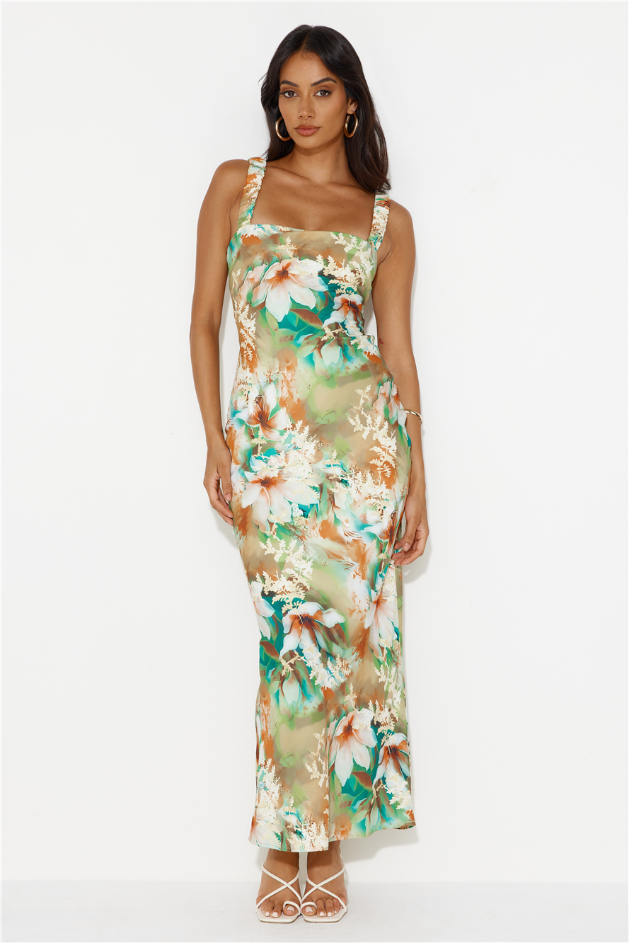 One Step Further Maxi Dress Yellow