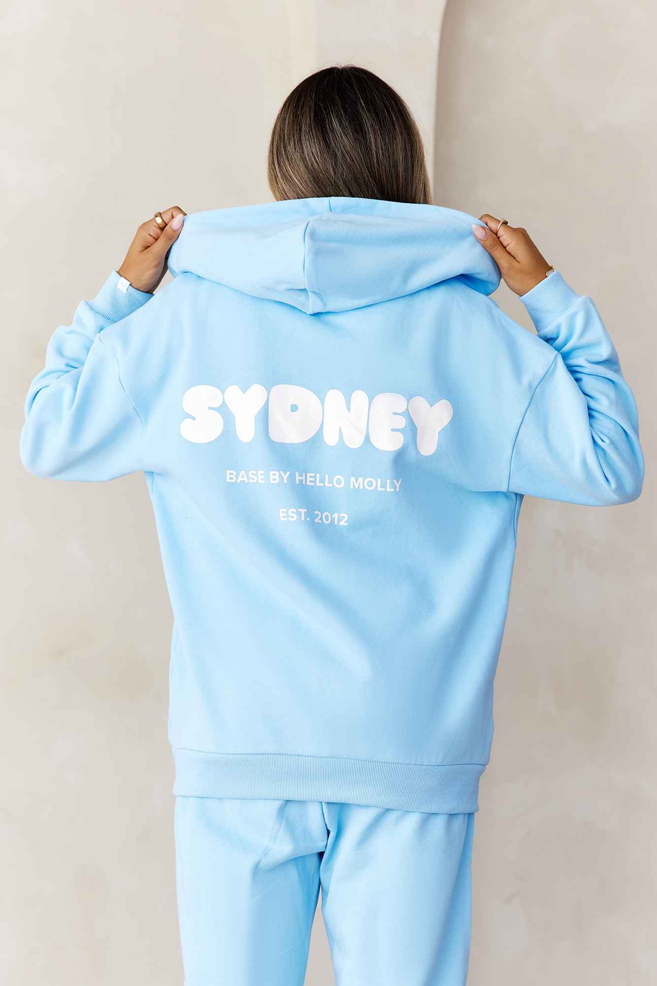BASE Zip Up Sydney Hoodie Blue