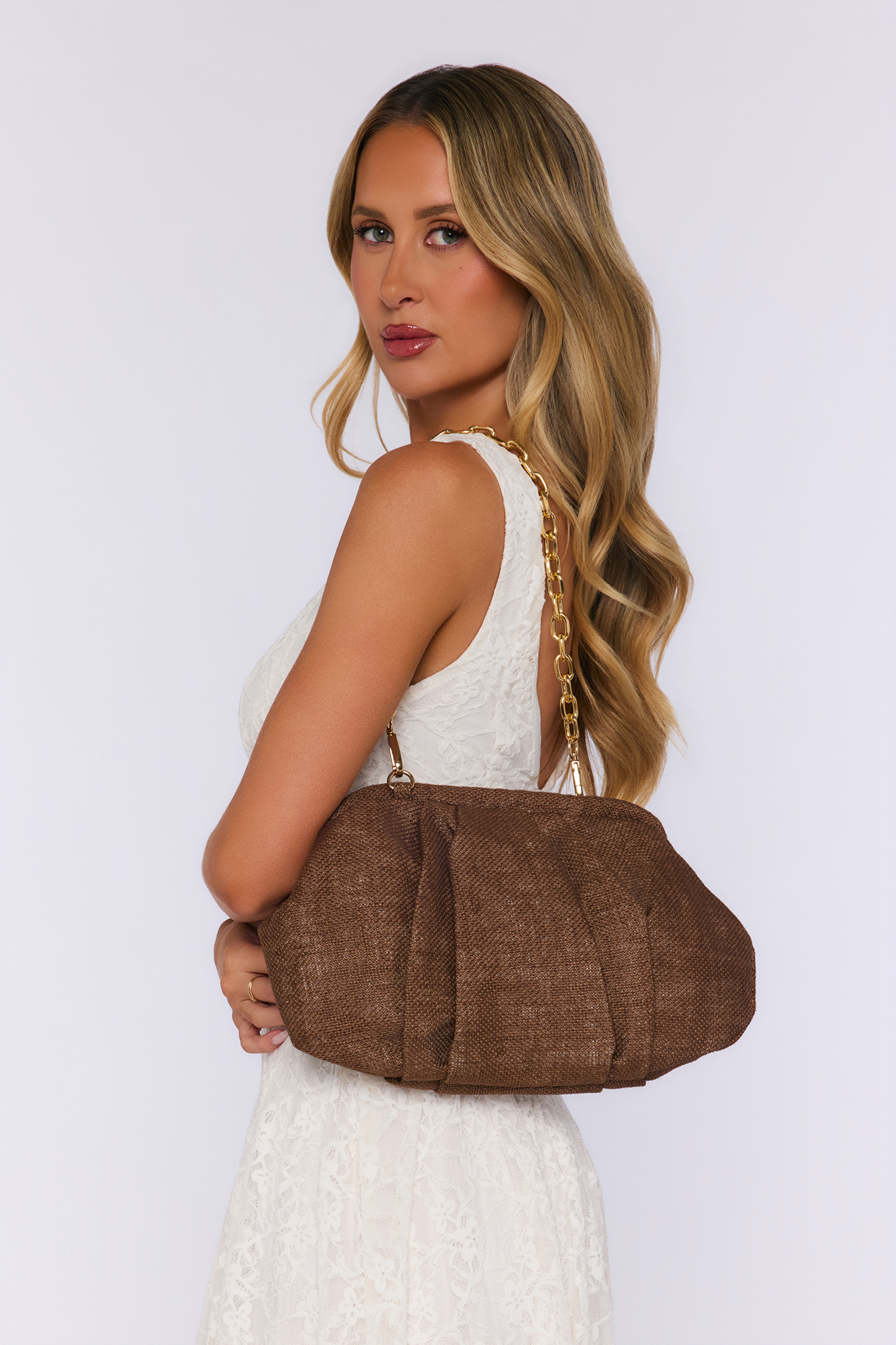 Night Hours Bag Brown